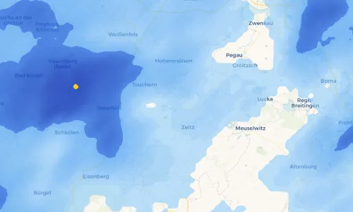 Regenradar Vorschaubild - Aktuelle Niederschläge in Theißen und Umgebung