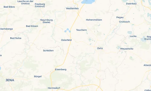 Regenradar Vorschaubild - Aktuelle Niederschläge in Thierbach und Umgebung