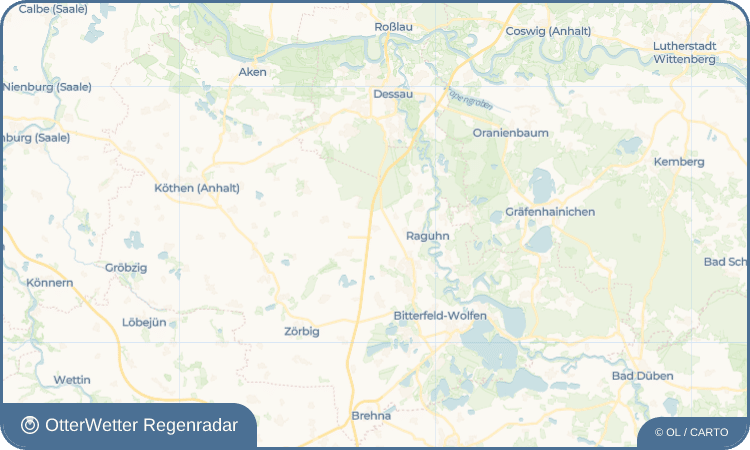 OtterWetter Regenradar-Widget Thurland
