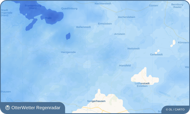 OtterWetter Regenradar-Widget Tilkerode