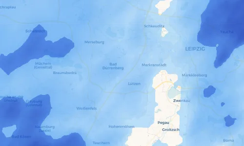 Regenradar Vorschaubild - Aktuelle Niederschläge in Tollwitz und Umgebung