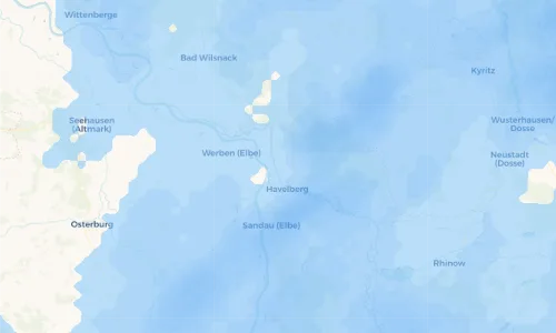 Regenradar Vorschaubild - Aktuelle Niederschläge in Toppel und Umgebung