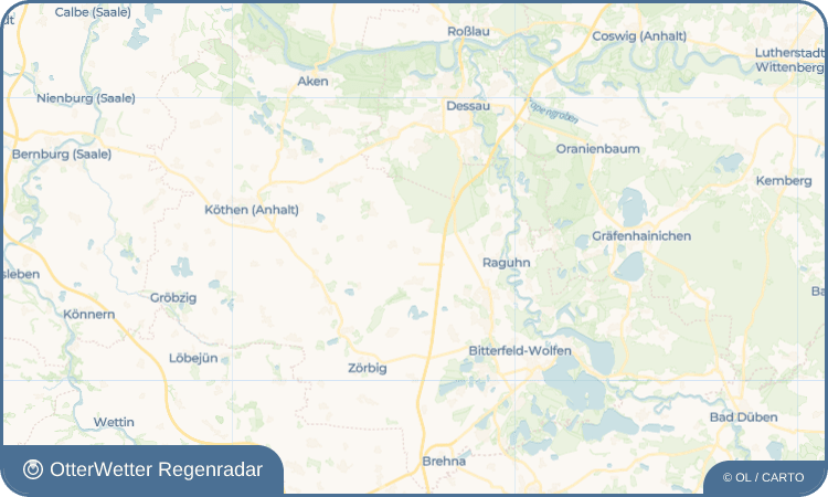 OtterWetter Regenradar-Widget Tornau vor der Heide