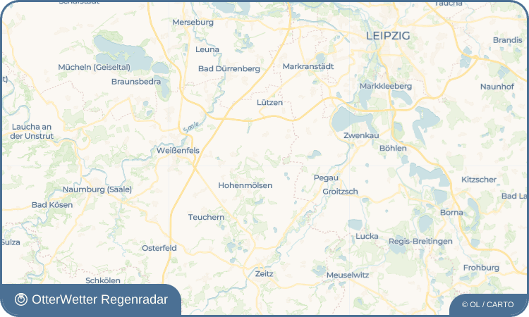 OtterWetter Regenradar-Widget Tornau