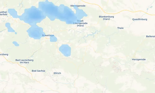 Regenradar-Vorschau: aktuelle Niederschläge in Trautenstein und Umgebung