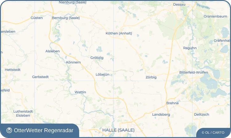Widget-Vorschau für Trebbichau an der Fuhne Wetter-Widget-Vorschau mit Vorhersagedaten für Trebbichau an der Fuhne