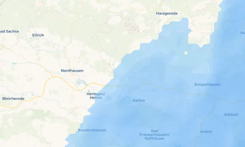 Regenradar Vorschaubild - Aktuelle Niederschläge in Uftrungen und Umgebung