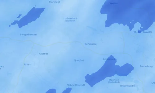 Regenradar Vorschaubild - Aktuelle Niederschläge in Unterfarnstädt und Umgebung