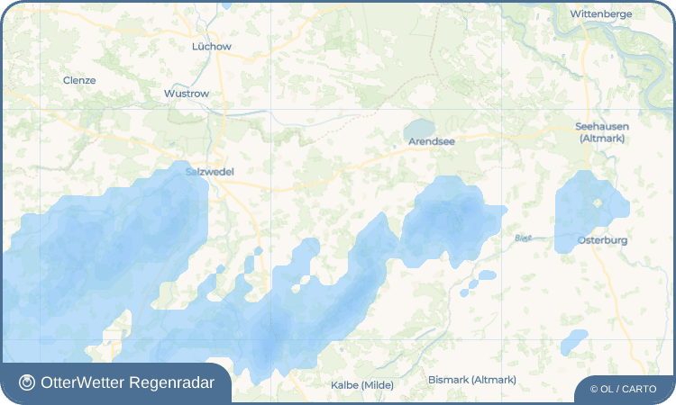 Widget-Vorschau für Vissum Wetter-Widget-Vorschau mit Vorhersagedaten für Vissum