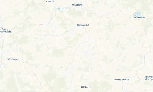 Regenradar Vorschaubild - Aktuelle Niederschläge in Vitzke und Umgebung