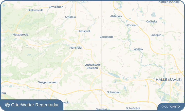 OtterWetter Regenradar-Widget Volkstedt