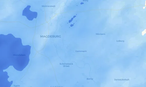 Regenradar Vorschaubild - Aktuelle Niederschläge in Wahlitz und Umgebung