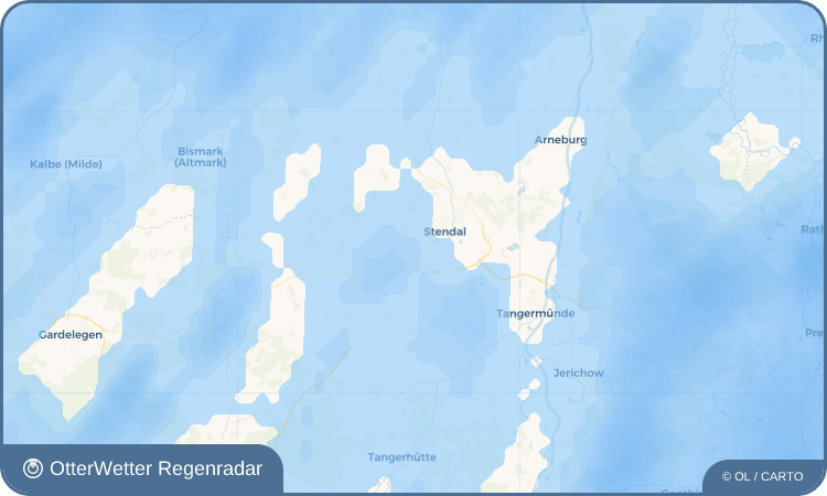 OtterWetter Regenradar-Widget Wahrburg