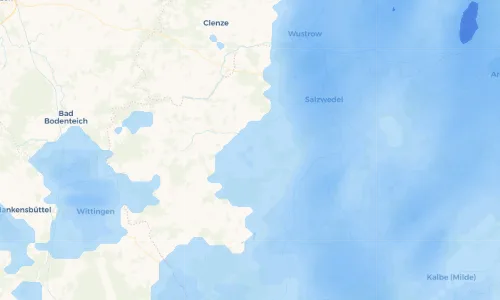 Regenradar Vorschaubild - Aktuelle Niederschläge in Wallstawe und Umgebung