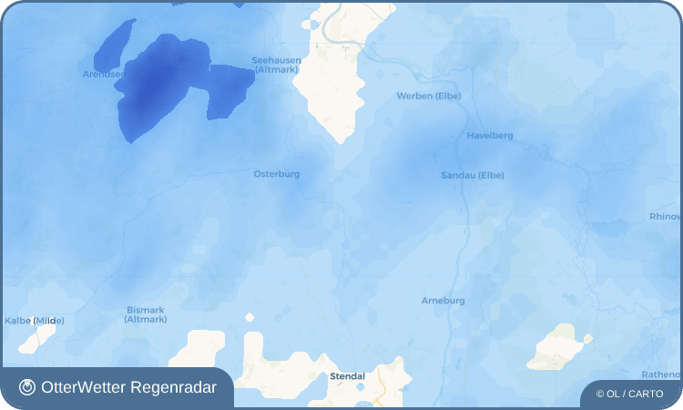 OtterWetter Regenradar-Widget Walsleben