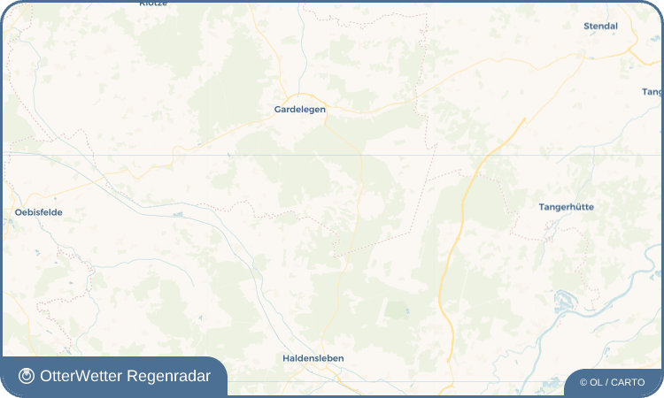 OtterWetter Regenradar-Widget Wannefeld