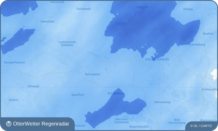 OtterWetter Regenradar-Widget Wansleben am See