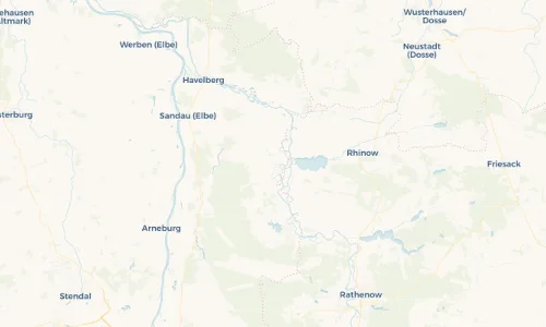 Regenradar Vorschaubild - Aktuelle Niederschläge in Warnau und Umgebung