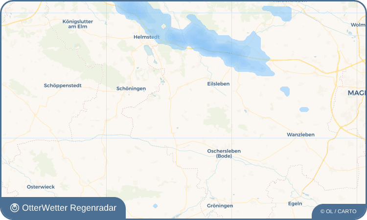 OtterWetter Regenradar-Widget Warsleben