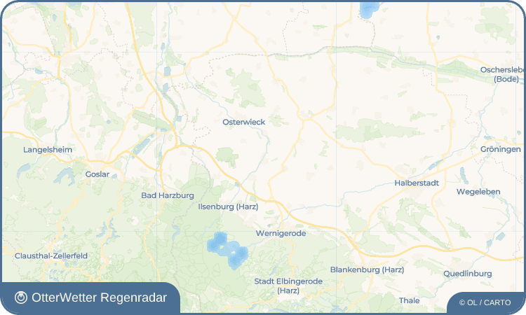 Widget-Vorschau für Wasserleben Wetter-Widget-Vorschau mit Vorhersagedaten für Wasserleben