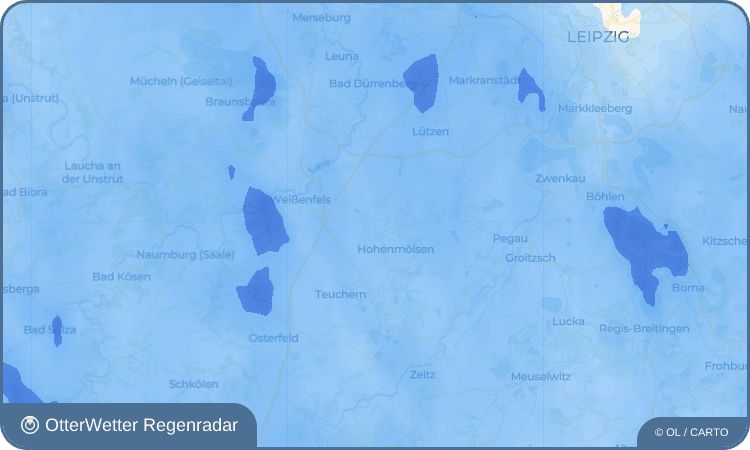 OtterWetter Regenradar-Widget Webau
