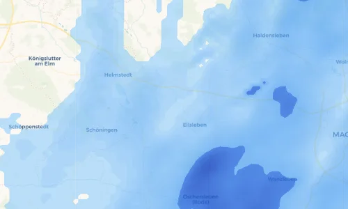 Regenradar Vorschaubild - Aktuelle Niederschläge in Wefensleben und Umgebung