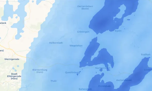 Regenradar Vorschaubild - Aktuelle Niederschläge in Wegeleben und Umgebung