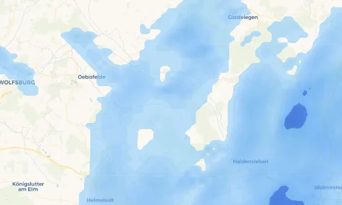 Regenradar Vorschaubild - Aktuelle Niederschläge in Wegenstedt und Umgebung