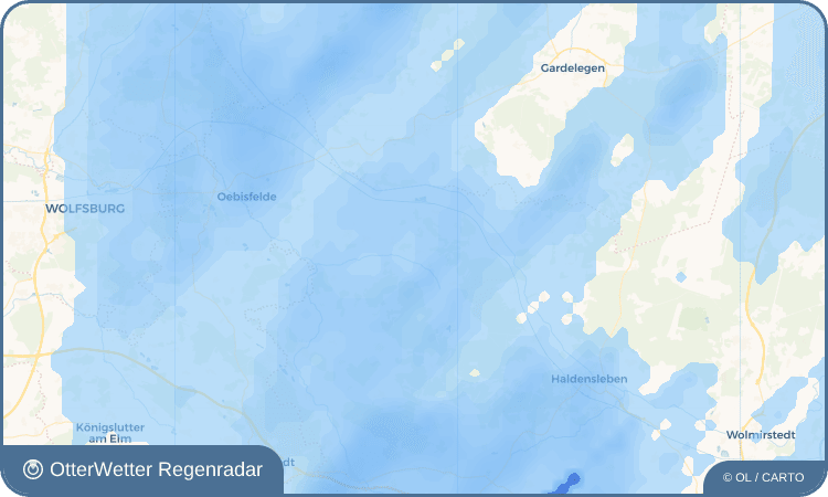OtterWetter Regenradar-Widget Wegenstedt