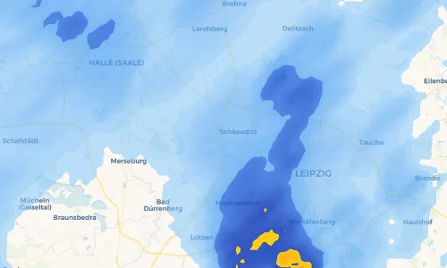 Regenradar Vorschaubild - Aktuelle Niederschläge in Wehlitz und Umgebung