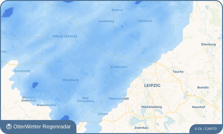 OtterWetter Regenradar-Widget Wehlitz