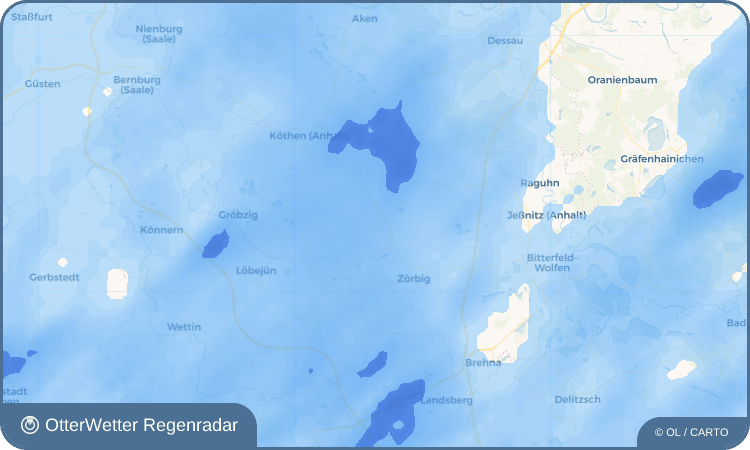 Widget-Vorschau für Weißandt Wetter-Widget-Vorschau mit Vorhersagedaten für Weißandt