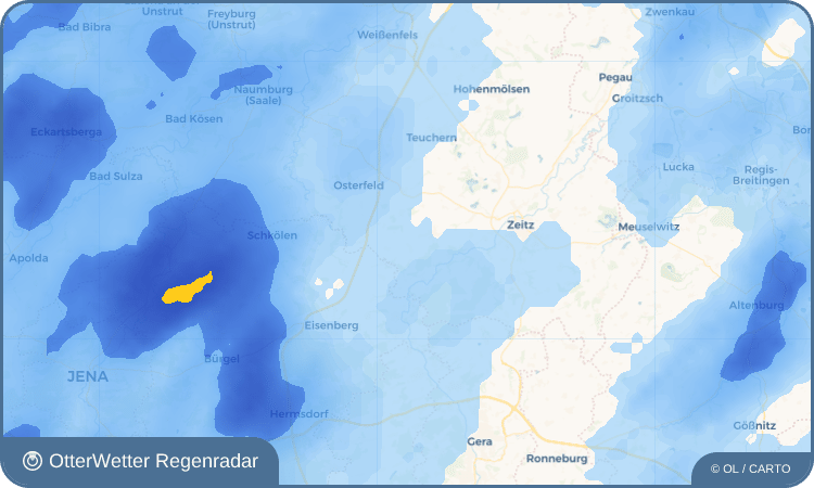 Widget-Vorschau für Weißenborn Wetter-Widget-Vorschau mit Vorhersagedaten für Weißenborn