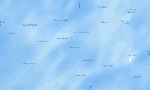 Regenradar Vorschaubild - Aktuelle Niederschläge in Welbsleben und Umgebung