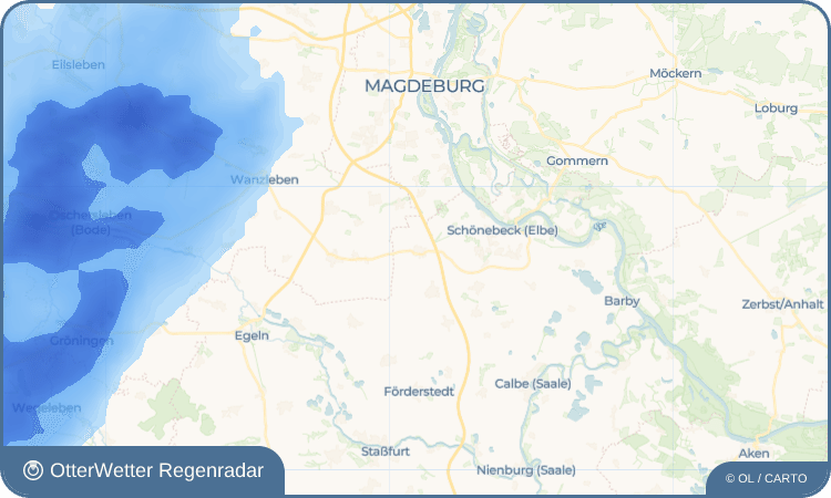 OtterWetter Regenradar-Widget Welsleben