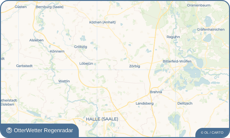 OtterWetter Regenradar-Widget Werben