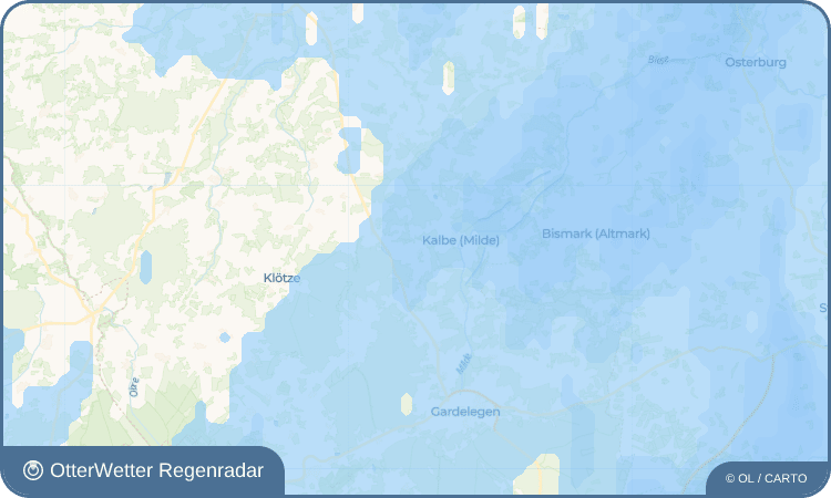 OtterWetter Regenradar-Widget Wernstedt