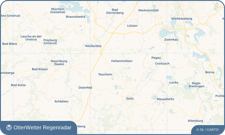 OtterWetter Regenradar-Widget Werschen