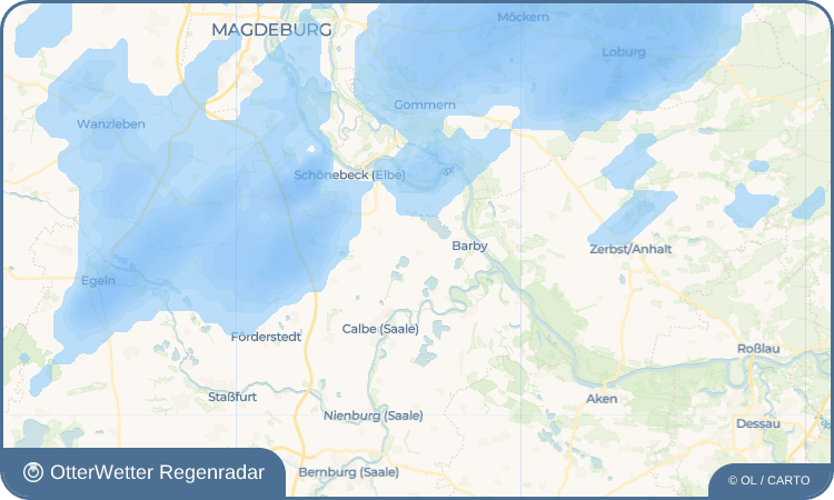Wetter-Widget-Vorschau mit Vorhersagedaten für Wespen