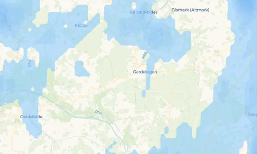 Regenradar-Vorschau: aktuelle Niederschläge in Weteritz und Umgebung