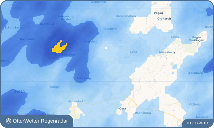 OtterWetter Regenradar-Widget Wetterzeube