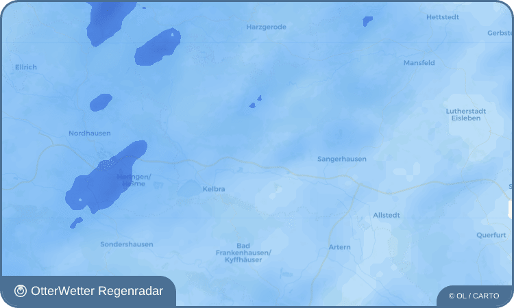 OtterWetter Regenradar-Widget Wickerode
