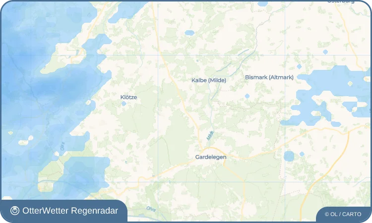 Widget-Vorschau für Wiepke Wetter-Widget-Vorschau mit Vorhersagedaten für Wiepke