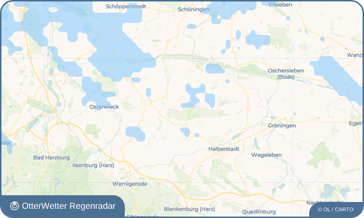 Widget-Vorschau für Wilhelmshall Wetter-Widget-Vorschau mit Vorhersagedaten für Wilhelmshall