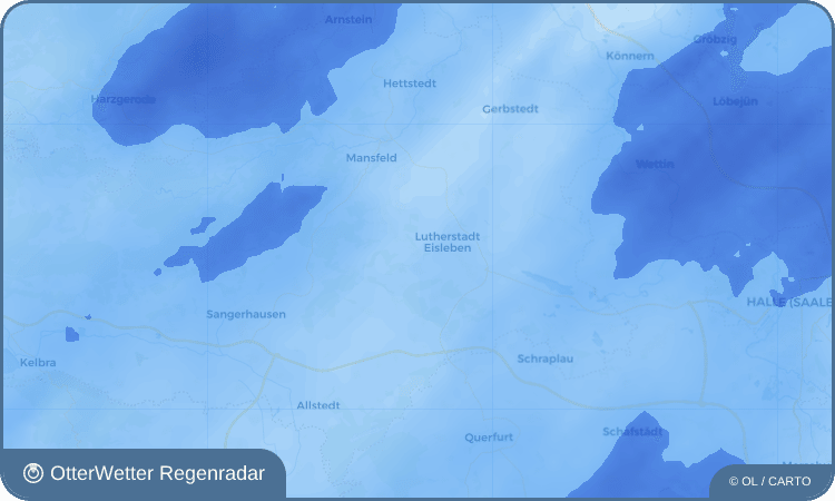 OtterWetter Regenradar-Widget Wimmelburg