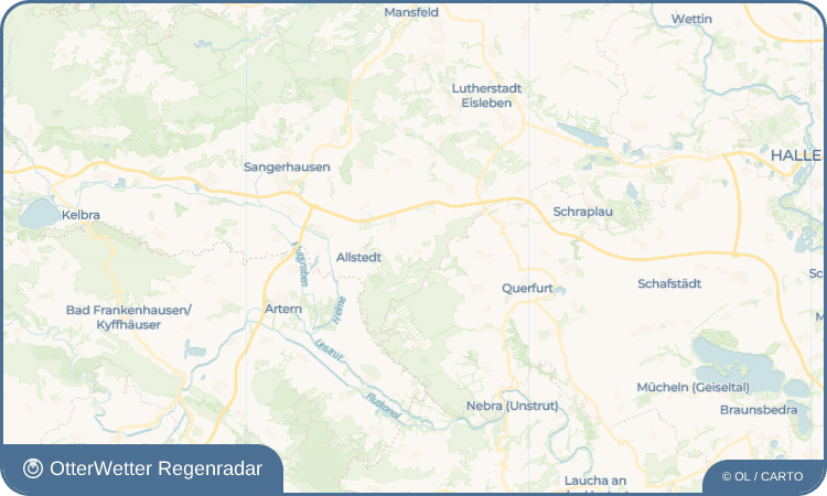OtterWetter Regenradar-Widget Winkel