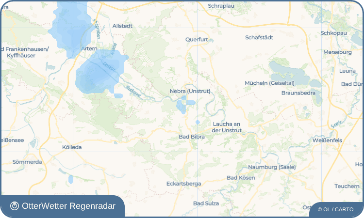 OtterWetter Regenradar-Widget Wippach