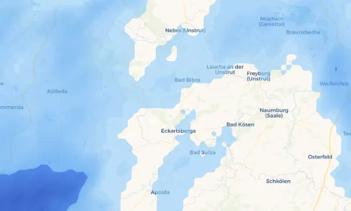 Regenradar Vorschaubild - Aktuelle Niederschläge in Wischroda und Umgebung