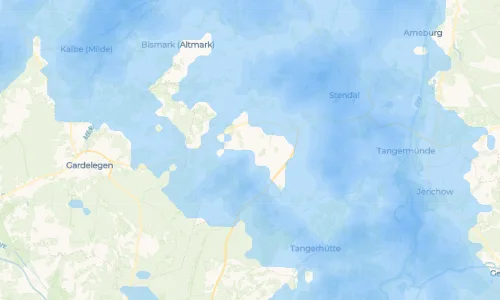 Regenradar Vorschaubild - Aktuelle Niederschläge in Wittenmoor und Umgebung