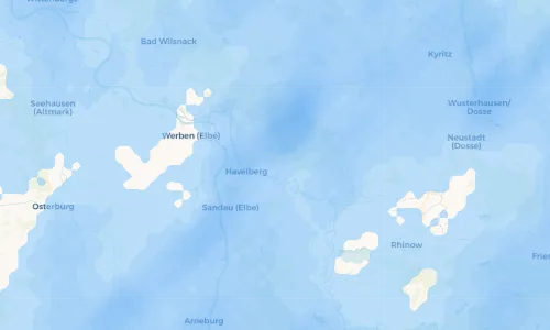 Regenradar Vorschaubild - Aktuelle Niederschläge in Wöplitz und Umgebung